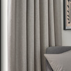 Dawn Textured Blackout Pencil Pleat Curtains