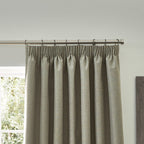 Dawn Textured Blackout Pencil Pleat Curtains