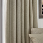 Dawn Textured Blackout Pencil Pleat Curtains