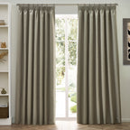 Dawn Textured Blackout Pencil Pleat Curtains