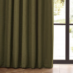 Dawn Textured Blackout Pencil Pleat Curtains