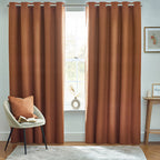 Dawn Textured Blackout Eyelet Curtains