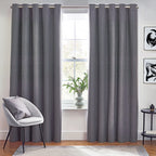 Dawn Textured Blackout Eyelet Curtains