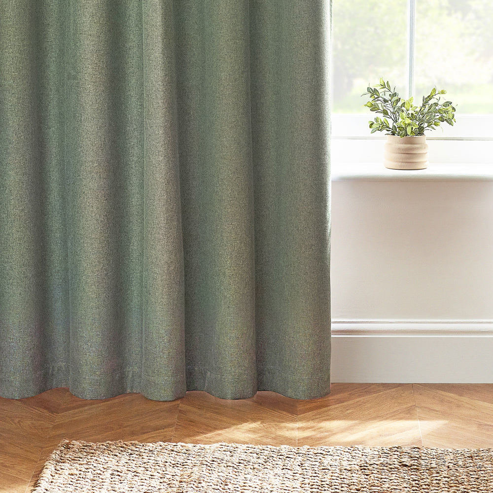 Dawn Textured Blackout Eyelet Curtains