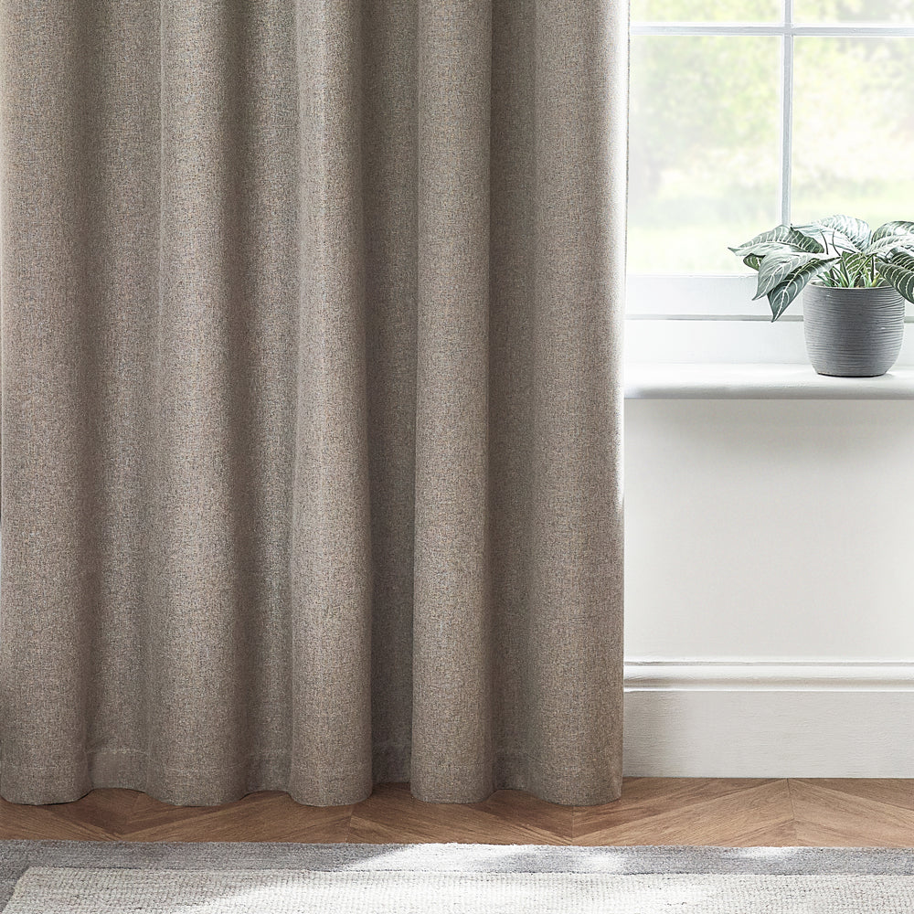 Dawn Textured Blackout Eyelet Curtains