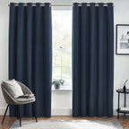 Dawn Textured Blackout Eyelet Curtains