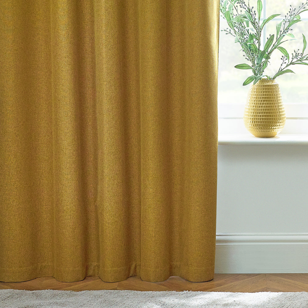 Dawn Textured Blackout Eyelet Curtains