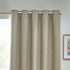 Dawn Textured Blackout Eyelet Curtains