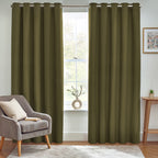 Dawn Textured Blackout Eyelet Curtains