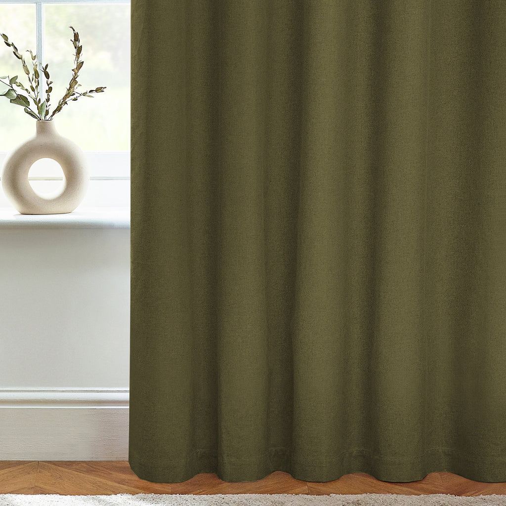 Dawn Textured Blackout Eyelet Curtains