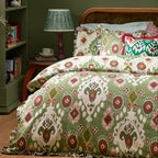 Dawson Ikat Reversible Duvet Cover Set