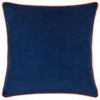 D'Azure Abstract Piped Cushion