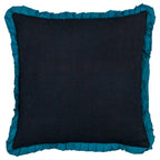Darkling Beetles Embroidered Velvet Cushion