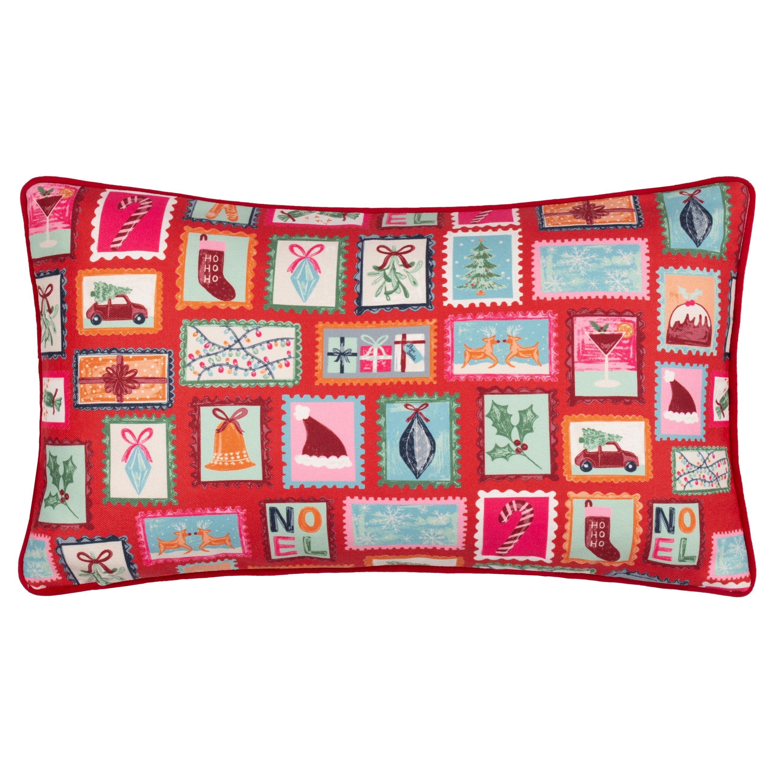 Dear Santa Printed Reversible Cushion