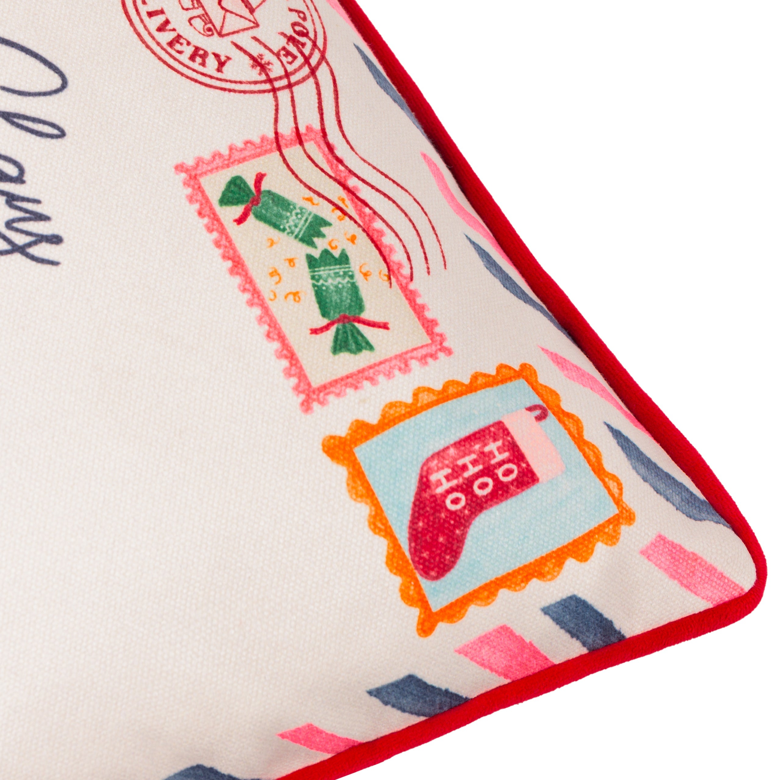 Dear Santa Printed Reversible Cushion