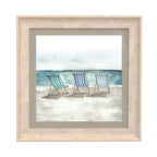 Deck Chair Framed Print