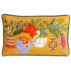 Deck The Halls Baubles Rectangular Cushion