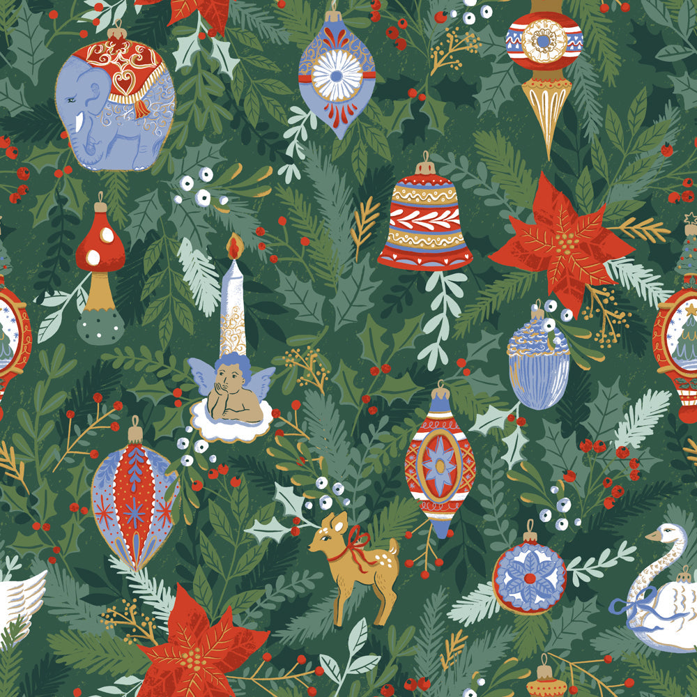 Deck The Halls Christmas Duvet Cover Set