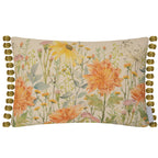 Delamere Printed Pom Pom Cushion