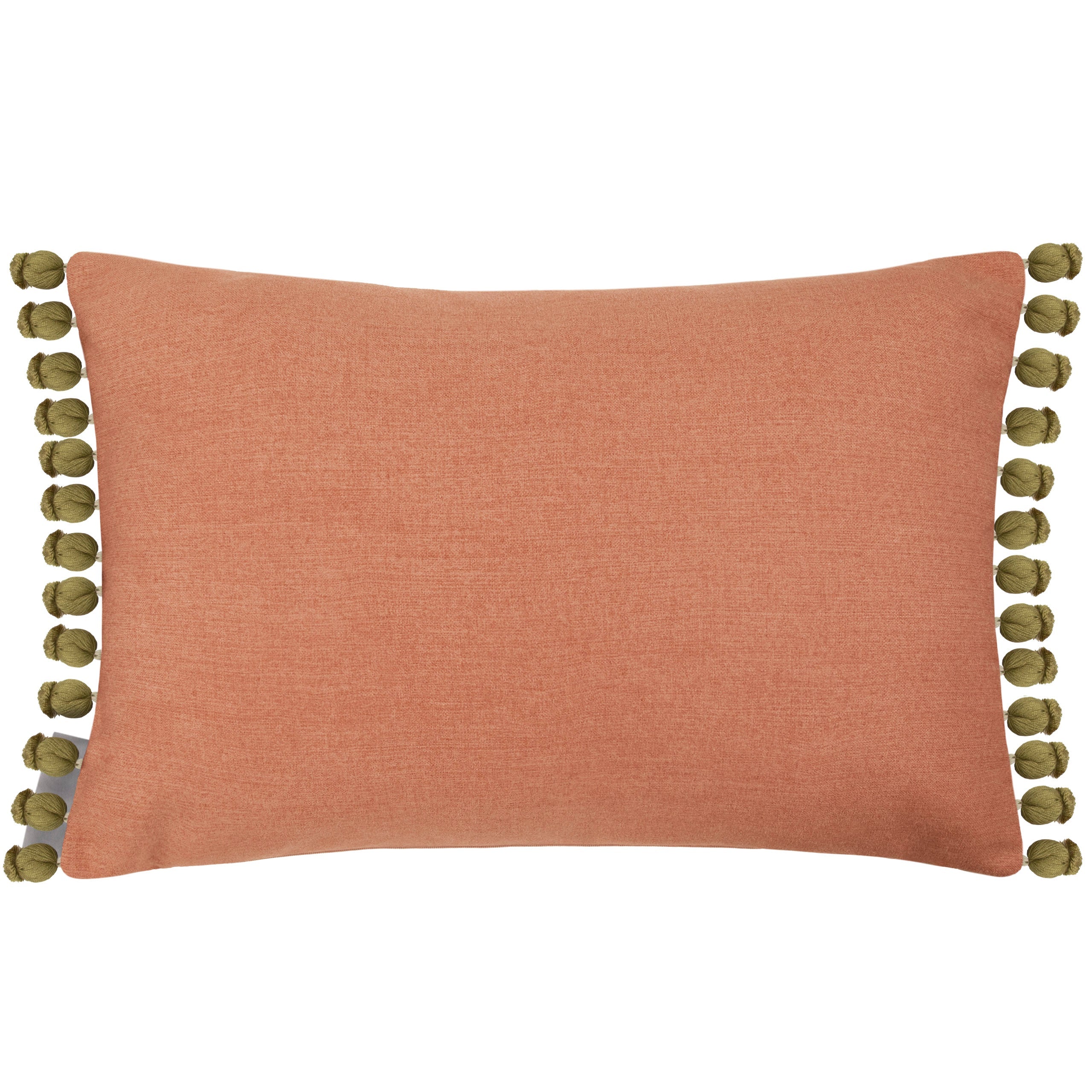Delamere Printed Pom Pom Cushion