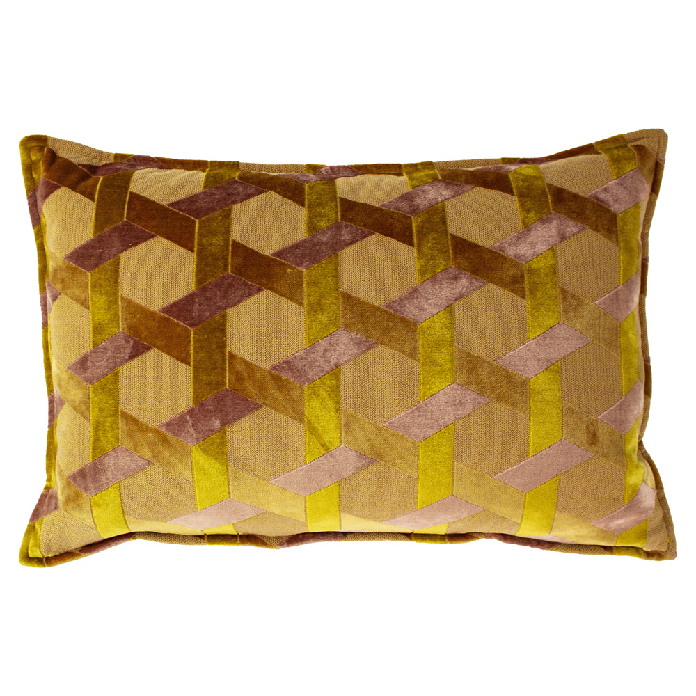 Delano Velvet Jacquard Cushion