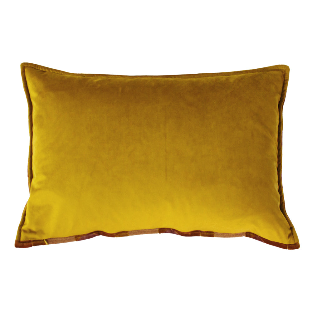 Delano Velvet Jacquard Cushion