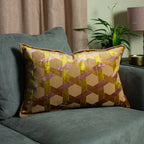 Delano Velvet Jacquard Cushion