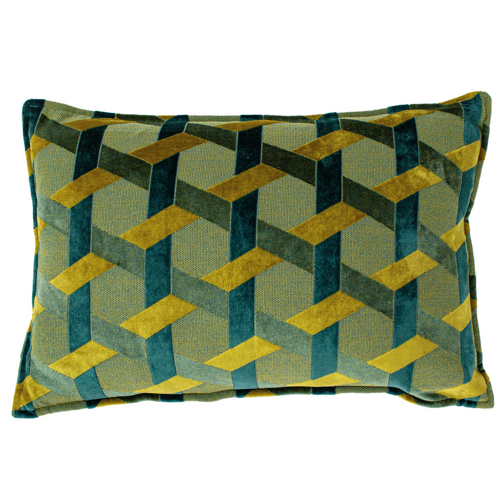 Delano Velvet Jacquard Cushion