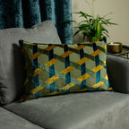 Delano Velvet Jacquard Cushion