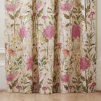 Delamere Printed Pencil Pleat Curtains