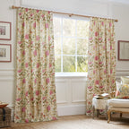 Delamere Printed Pencil Pleat Curtains