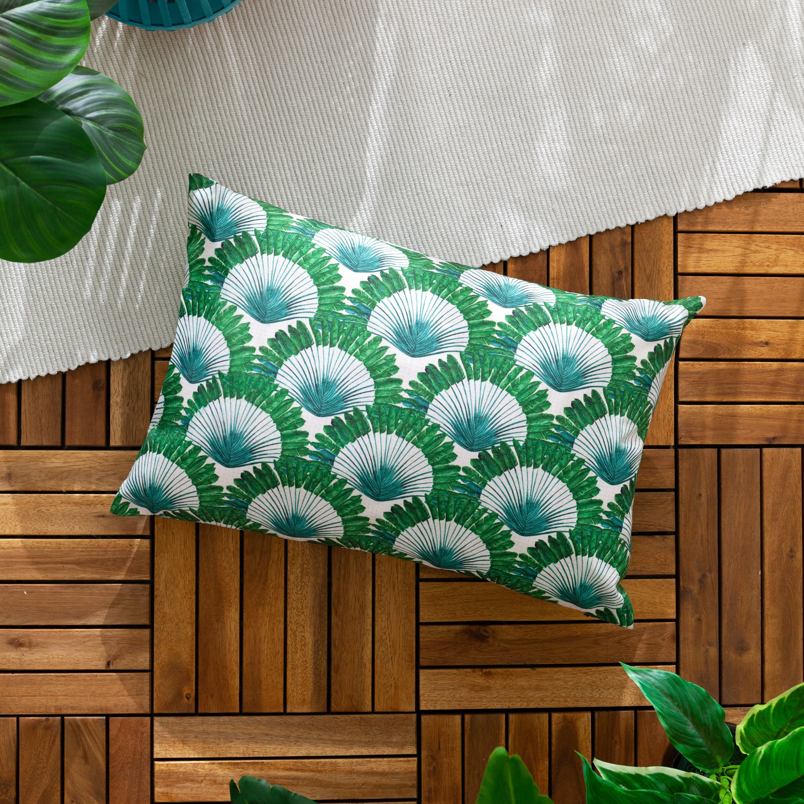 Dellacorte Printed Outdoor Cushion