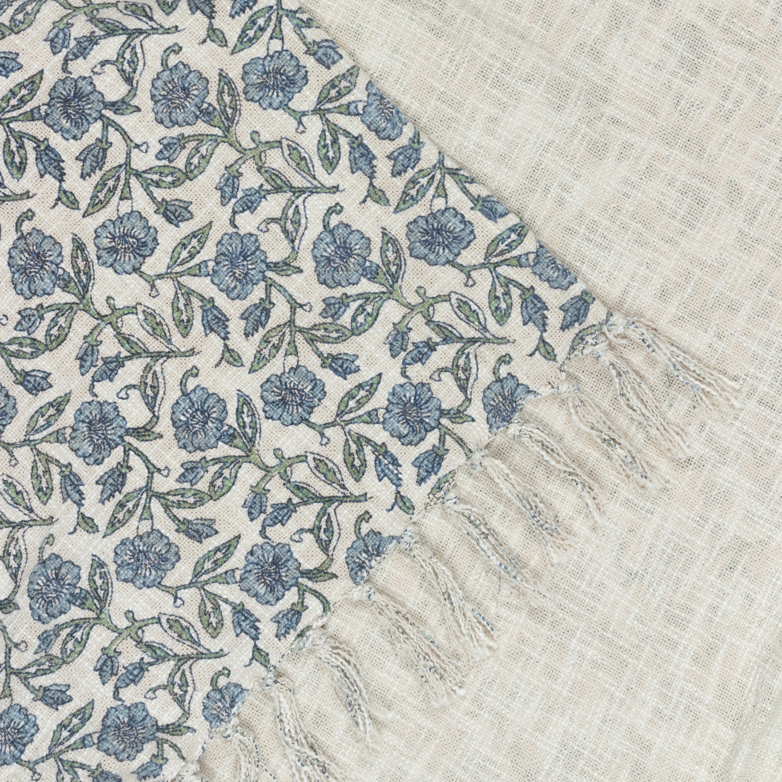 Delphine Printed Cotton Throw