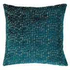 Delphi Velvet Jacquard Cushion