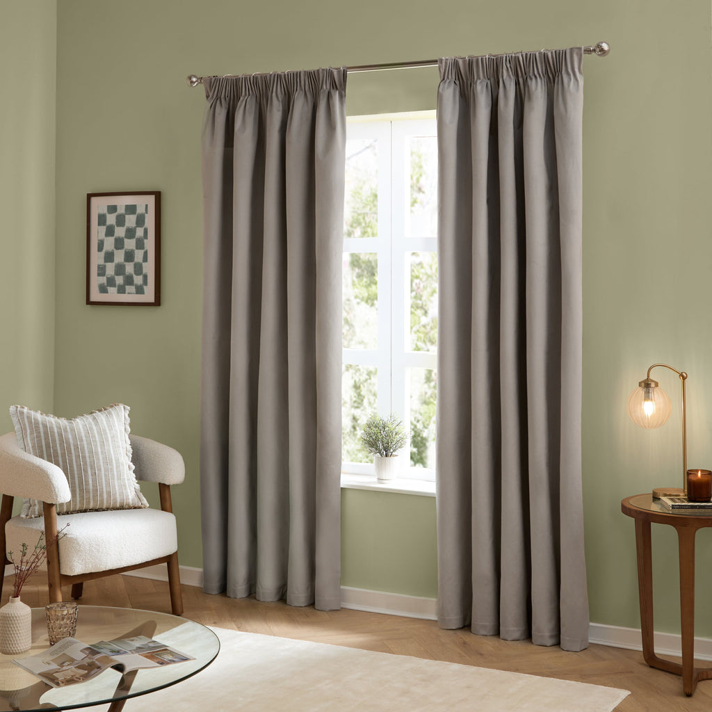 The Ultimate Velvet Blackout Pencil Pleat Curtains