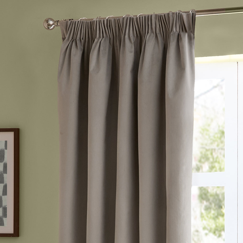 The Ultimate Velvet Blackout Pencil Pleat Curtains