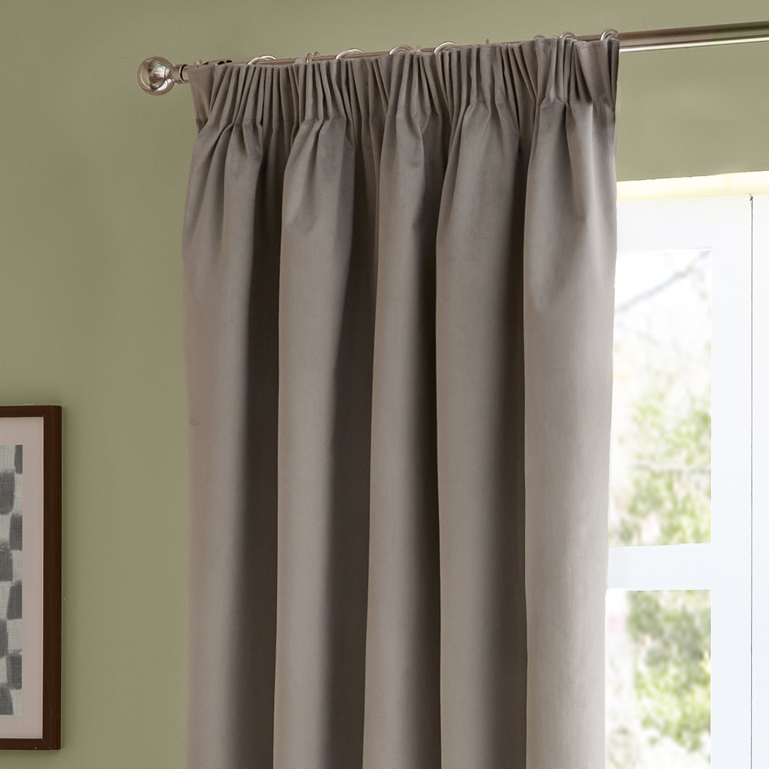The Ultimate Velvet Blackout Pencil Pleat Curtains