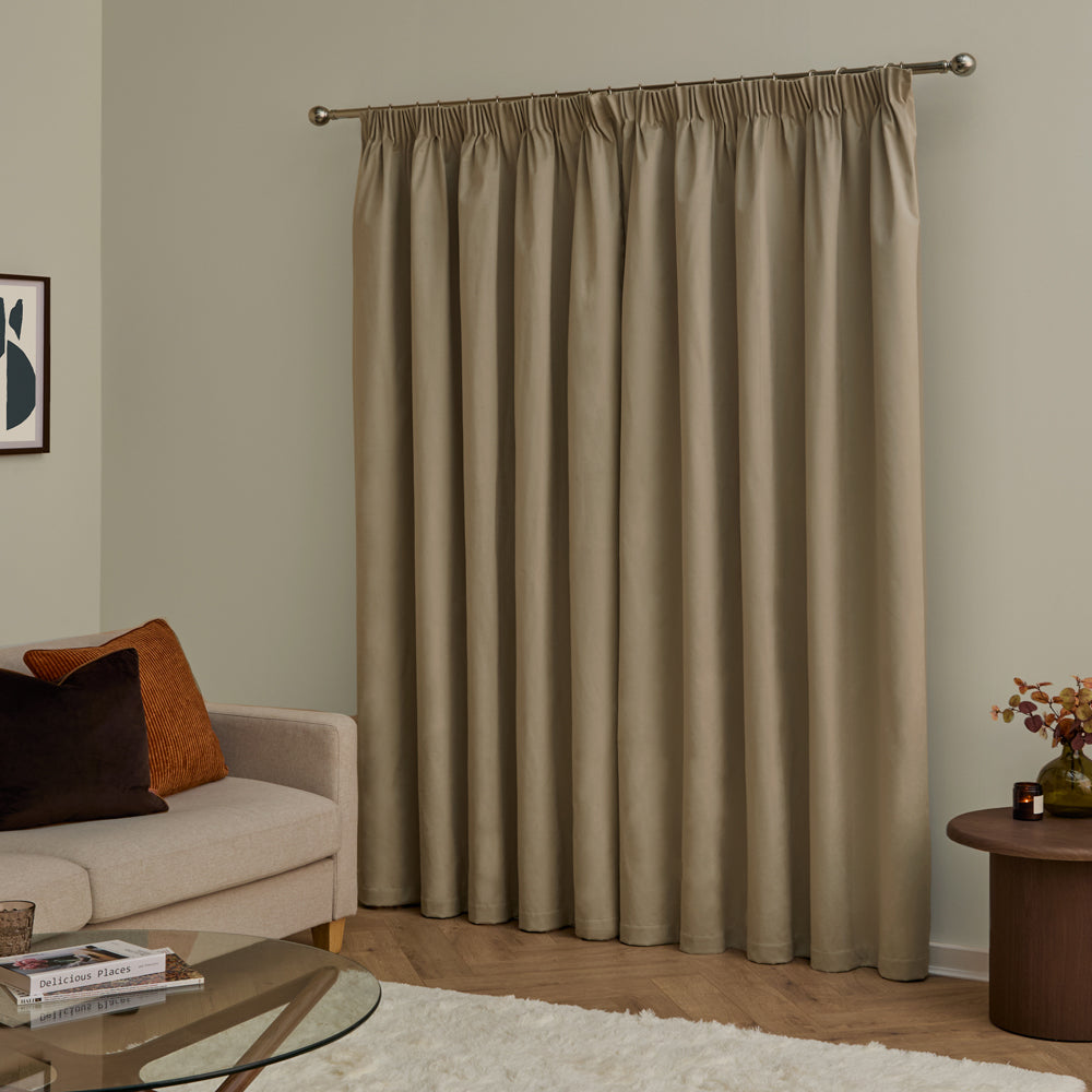 The Ultimate Velvet Blackout Pencil Pleat Curtains
