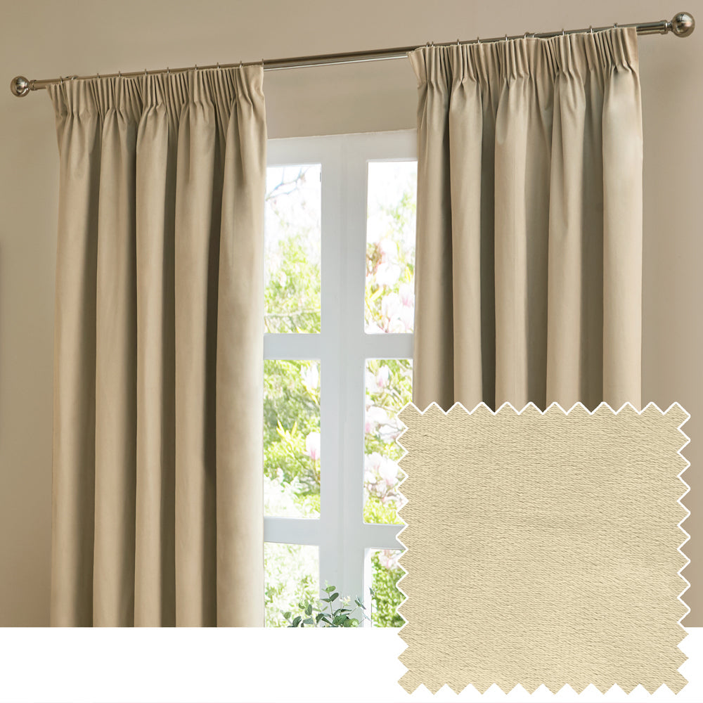 The Ultimate Velvet Blackout Pencil Pleat Curtains