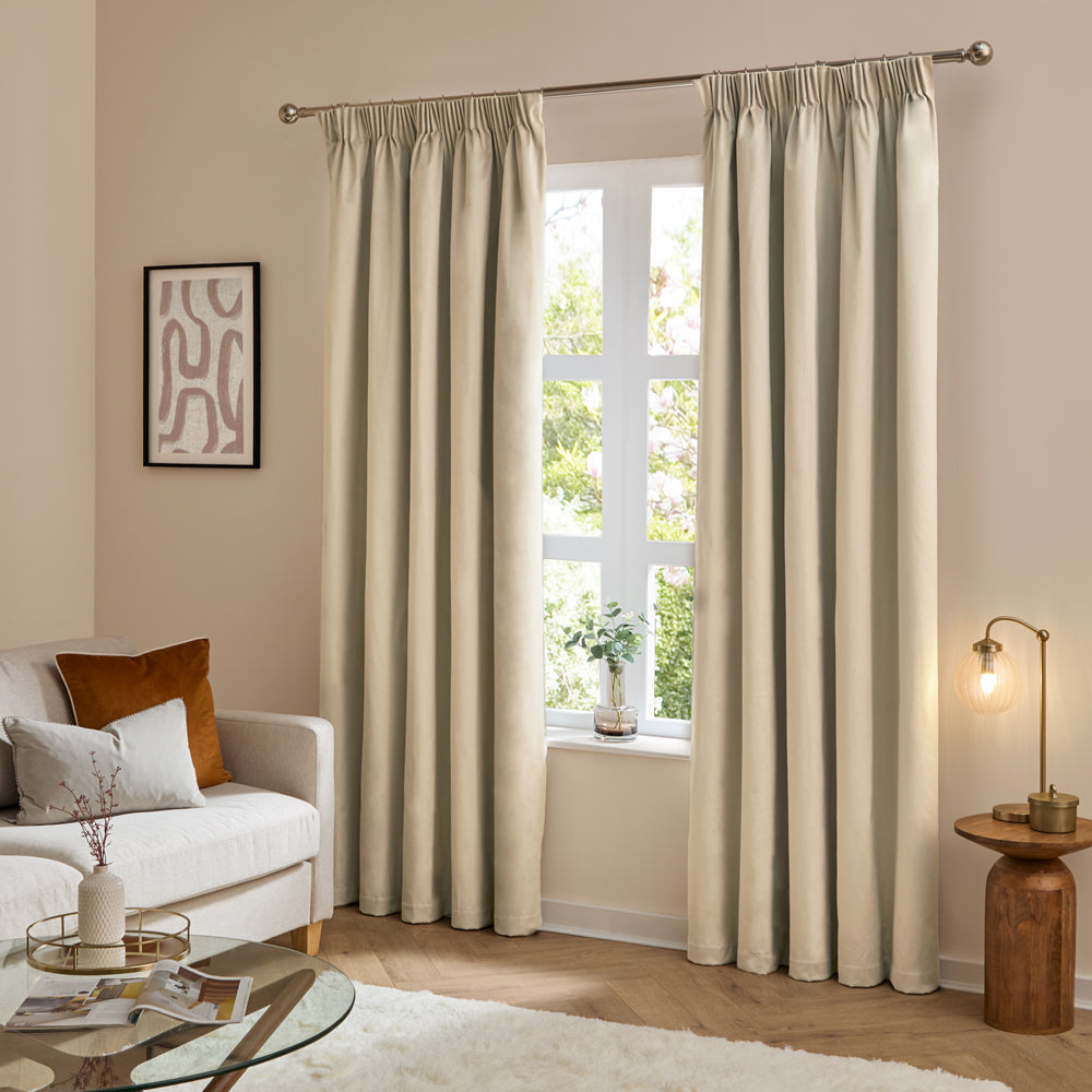 The Ultimate Velvet Blackout Pencil Pleat Curtains