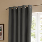 The Ultimate Velvet Blackout Eyelet Curtains