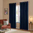 The Ultimate Velvet Blackout Eyelet Curtains