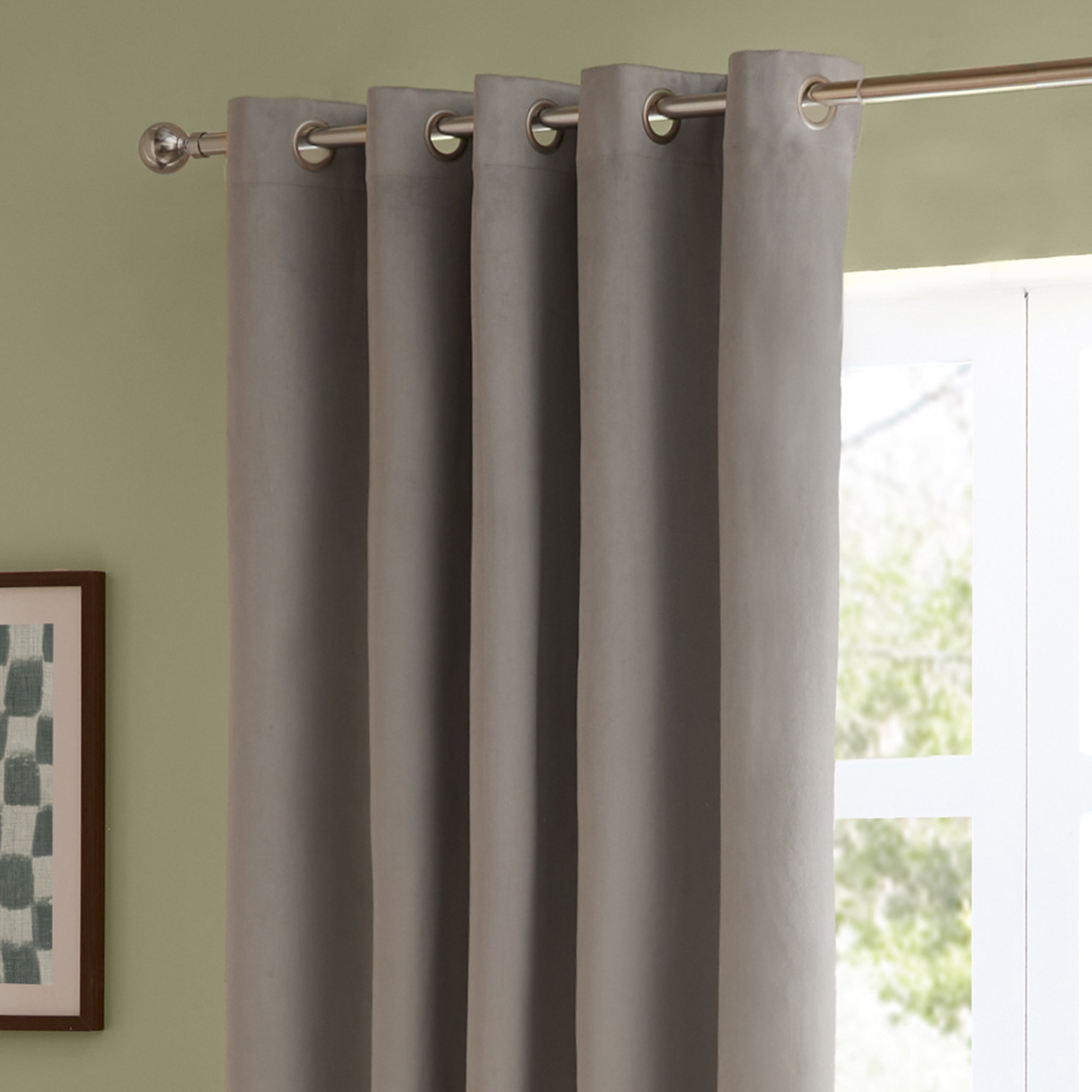 The Ultimate Velvet Blackout Eyelet Curtains