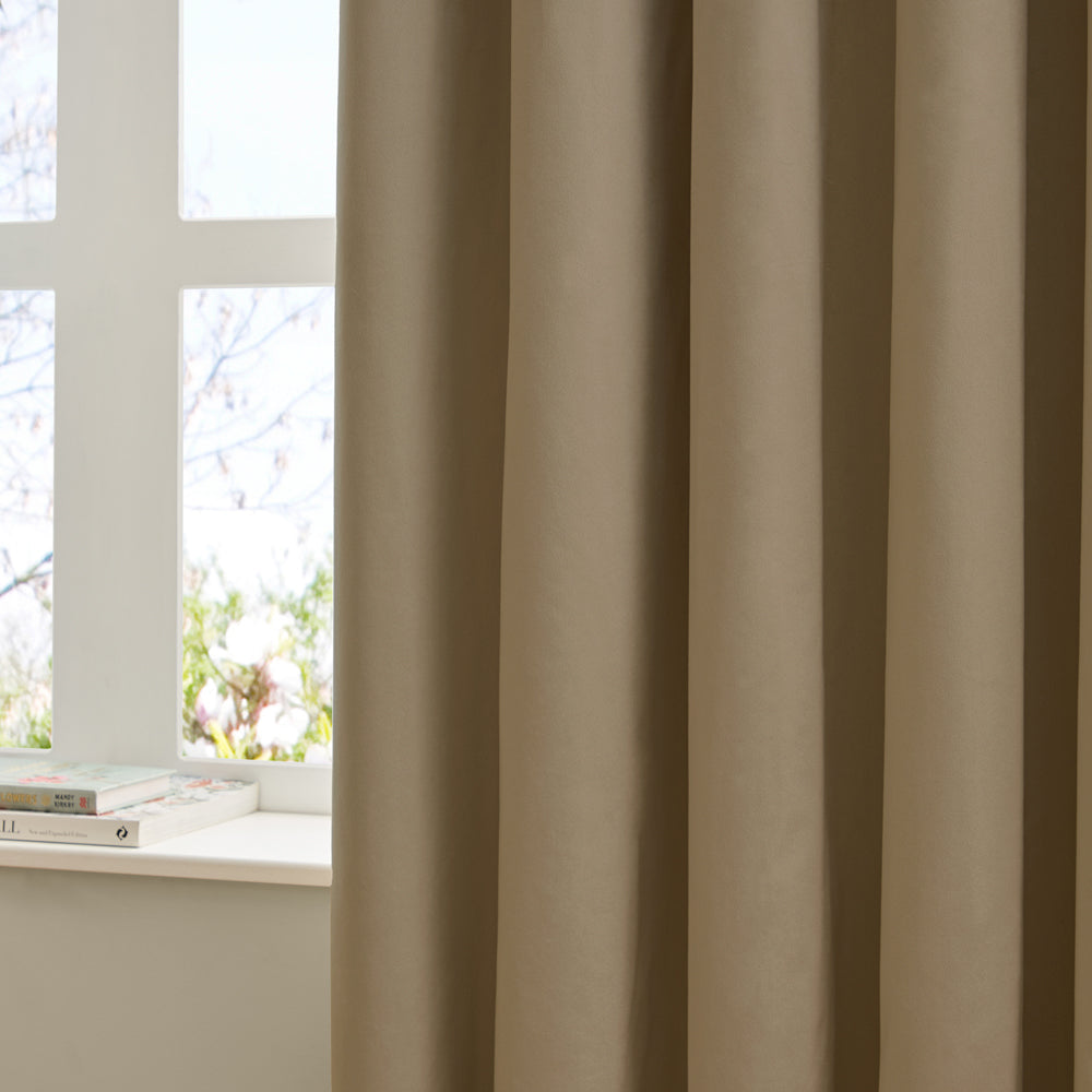 The Ultimate Velvet Blackout Eyelet Curtains