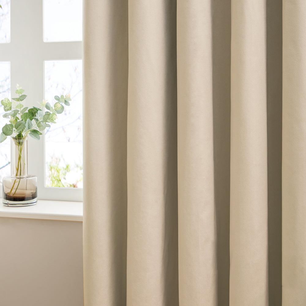 The Ultimate Velvet Blackout Eyelet Curtains