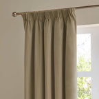 The Ultimate Velvet Room Darkening Pencil Pleat Curtains