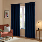 The Ultimate Velvet Room Darkening Pencil Pleat Curtains
