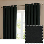 The Ultimate Velvet Room Darkening Eyelet Curtains