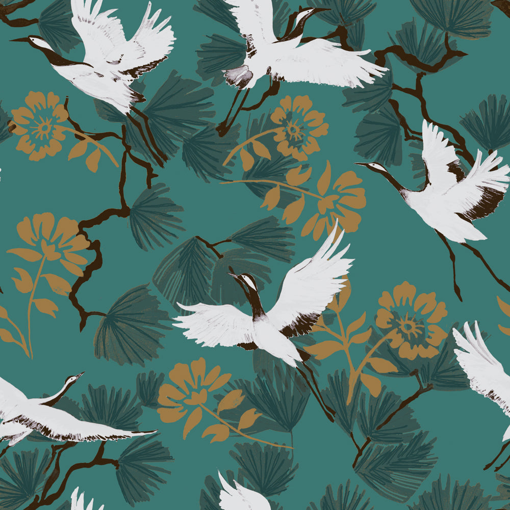 Demoiselle Botanical Duvet Cover Set