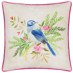 Daisy Hill Bluebird Printed Cushion